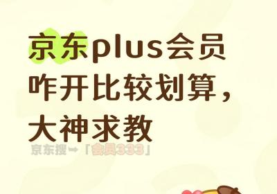 京东PLUS会员一年到底值不值？京东plus怎么开卡划算？我替你试过了！