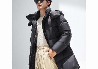 羽物男款白鹅绒羽绒服热卖