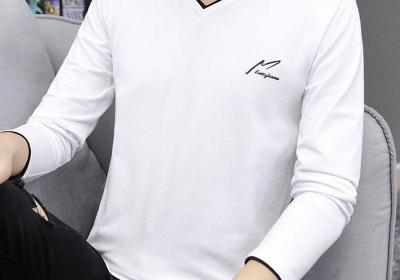 2024男士V领印花打底衣直降20元！