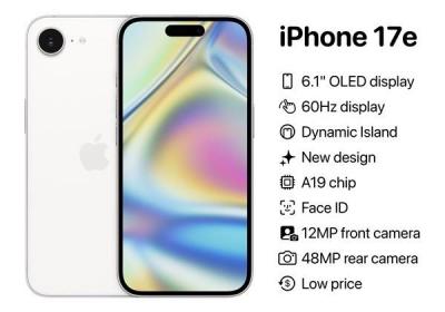 苹果2025上半年推iPhone 17e及多款iPad新品