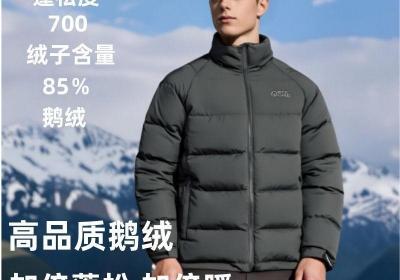 拼多多百亿补贴！Rock Cloud鹅绒羽绒服低至304元
