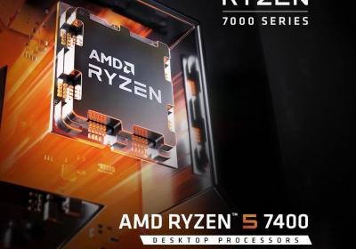 AMD锐龙5 7400上市：Zen4架构六核处理器，韩国开售约1050元