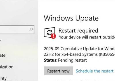 微软推送Windows 10累积更新KB5065429，修复安全漏洞并优化系统体验
