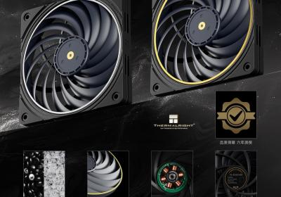 Thermalright推出120mm薄型散热风扇，高性能配置与长寿命设计