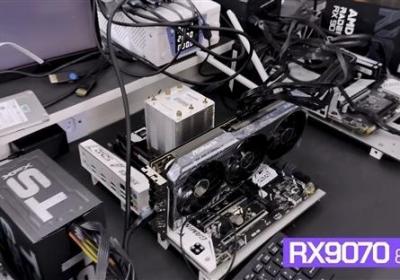 老旧X99主板挑战RX 9070显卡：固件升级破兼容难题