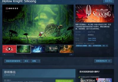 空洞骑士：丝之歌Steam购买异常，或因服务器负载过高