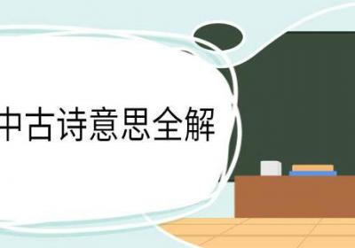 三衢道中古诗意思全解 三衢道中古诗翻译