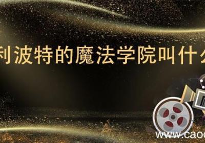 哈利波特的魔法学院叫什么 哈利波特的魔法学院叫什么名字