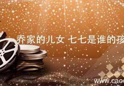 乔家的儿女七七是谁的孩子 乔家的儿女乔七七简介
