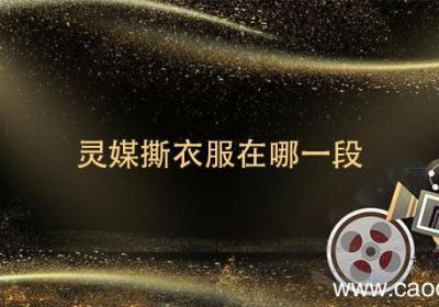 灵媒撕衣服在哪一段 灵媒电影介绍