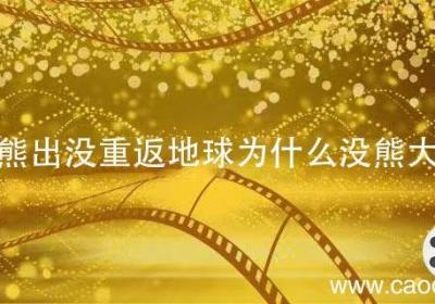 熊出没重返地球为什么没熊大 熊出没重返地球有没有熊大
