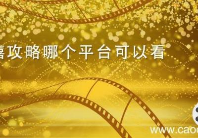 延禧攻略哪个平台可以看 延禧攻略在哪个平台播放