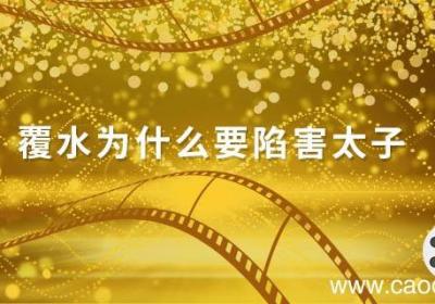 覆水为什么要陷害太子 覆水究竟为什么要陷害太子