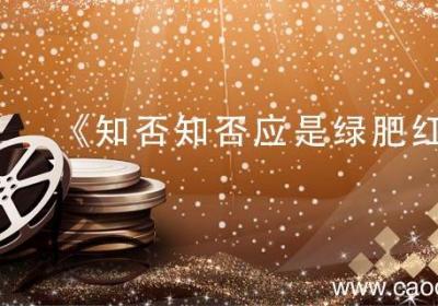 知否结局 知否结局是什么