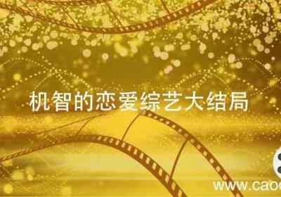 机智的恋爱综艺大结局 机智的恋爱生活电视剧