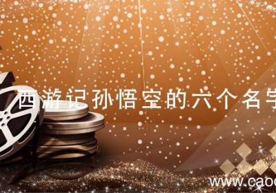 西游记孙悟空的六个名字 西游记孙悟空有几个名字