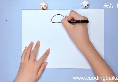 漂亮女孩简笔画 漂亮女孩简笔画画报