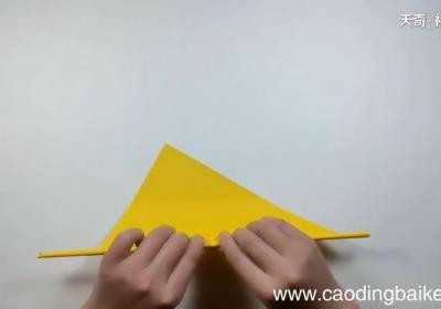 三叉戟折纸教程 三叉戟的折法步骤