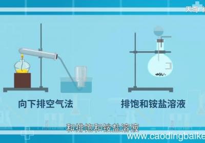 氨气的收集方法氨气可以怎么收集