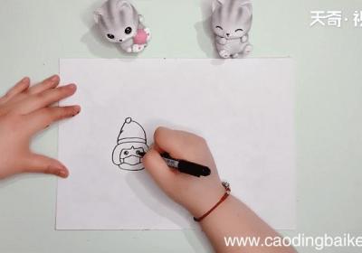 致敬医生儿童简笔画 致敬医生儿童画报