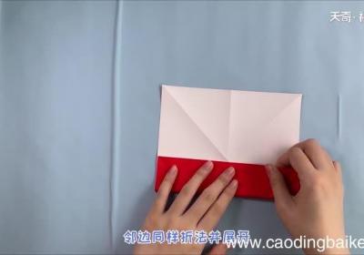 圣诞老人的折法 圣诞老人折纸的折法
