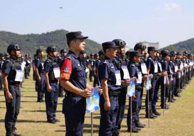 实战射击、追捕越障，广州公安巡特警大练兵