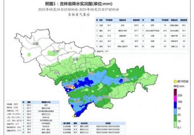 降雨进行时，这些地方有大到暴雨，部分地方有大暴雨
