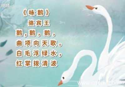 咏鹅原文 咏鹅内容