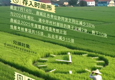 基层干部的时间银行②丨鼎城区谢家铺镇港中坪村：村干部从“表格里”走向田间地头