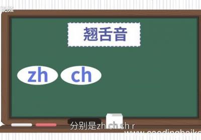 翘舌音有哪些 翘舌音音节有哪些字母