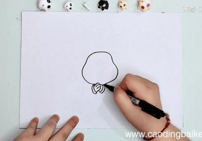 鼠年元旦简笔画 鼠年元旦画报