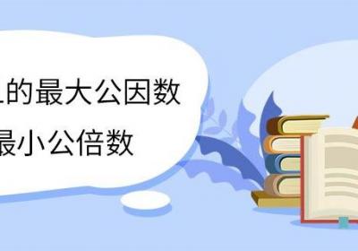 17和51的最大公因数和最小公倍数 什么是最大公因数