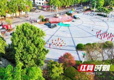 湖南新田：城市公园 健身乐园组图