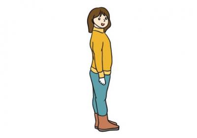 侧面人物简笔画怎么画 侧面人物简笔画如何画