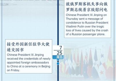 时政微周刊丨总书记的一周7月21日—7月27日