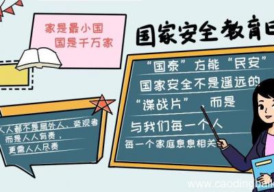 国家安全教育日手抄报内容怎么画