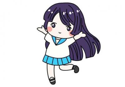 女生简笔画可爱女生简笔画可爱怎么画