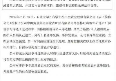 6名学生参观时坠浮选槽身亡，涉事公司2月曾更换地面格筛板