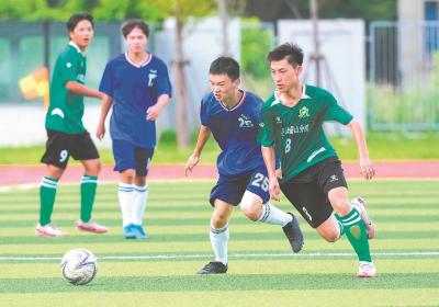 合肥市青少年足球联赛U18组别比赛举行