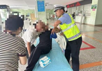 司机高速突发昏迷 民警紧急救援化险为夷