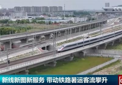 “新线 新图 新服务”拓展新场景、新热点 成为铁路客流持续攀升“新引擎”