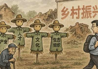 乡村振兴：被涂绿的稻草人