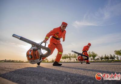 陇拍客丨张掖：拼实力 破极限！这场比武竞赛有点燃