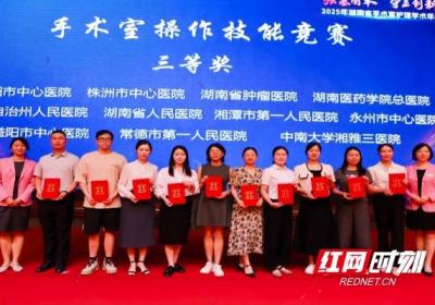 永州市中心医院在全省手术室护理技能竞赛中斩获佳绩
