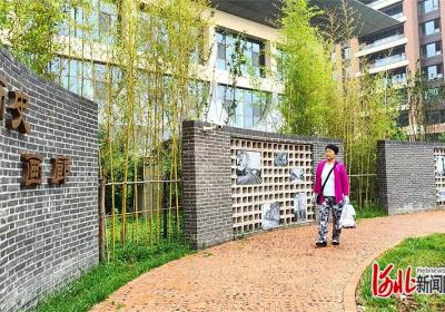 记者走基层｜巧妆“边角地” 城市添新景