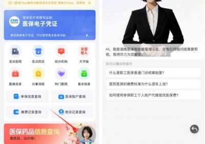 政策秒懂、业务即办！“湘小医”“湘小宝”开启医保服务新体验