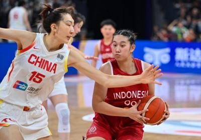 中国女篮51分大胜印尼队 取得亚洲杯“开门红”