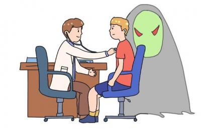 医生与死神抢人简笔画怎么画医生与死神抢人简笔画步骤