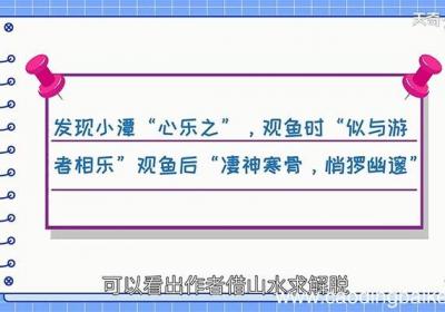 小石潭记的写作顺序是什么 小石潭记的写作顺序