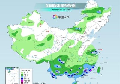 江南华南仍有较大范围强降雨 未来一周北方暑热升级